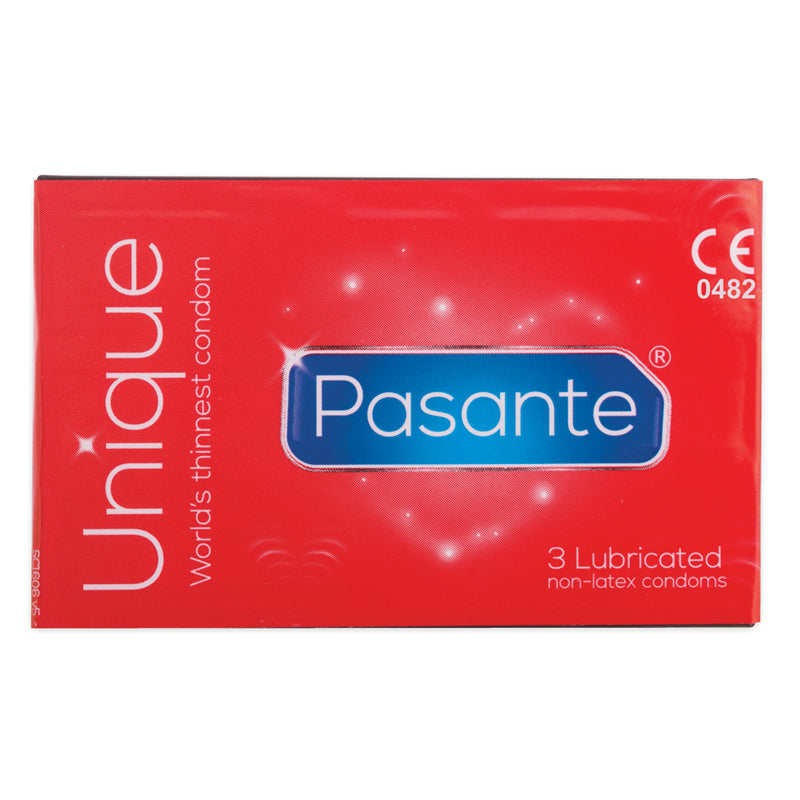 Pasante Unique Latexfree Condoms 3pcs