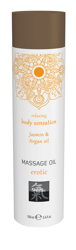 Massage Oil Erotic - Jasmin & Argan Oil