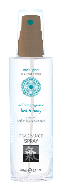 Pheromone Bed & Body Fragrance For Men - Amber & Japanese Mint