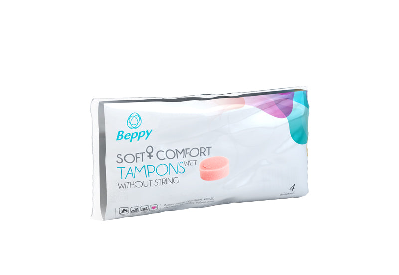 Beppy Soft + Comfort Tampons WET - 4 pcs