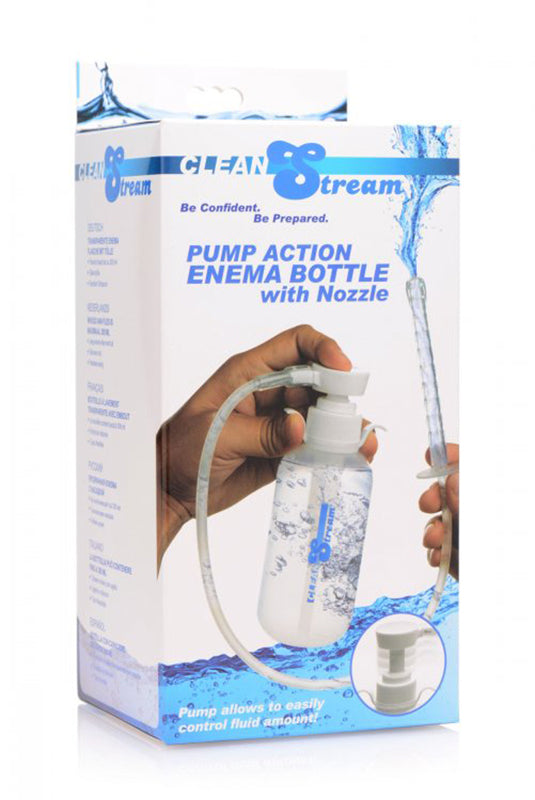 Pump Action Enema Bottle