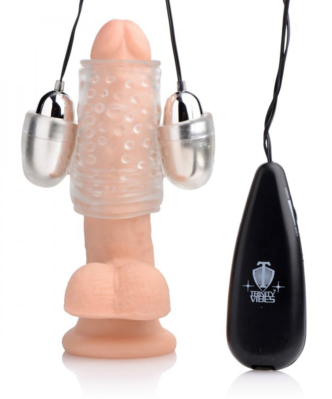 Dual Vibrating Penis Sleeve