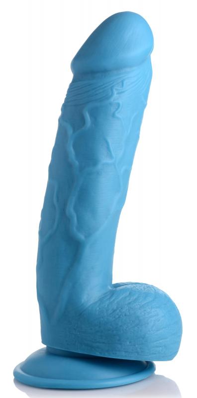 Poppin Dildo 20 cm - Blue