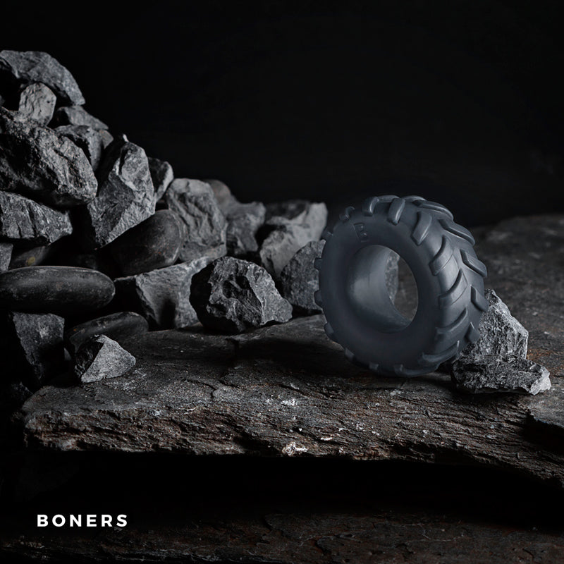 Boners Tire Cock Ring - Grey