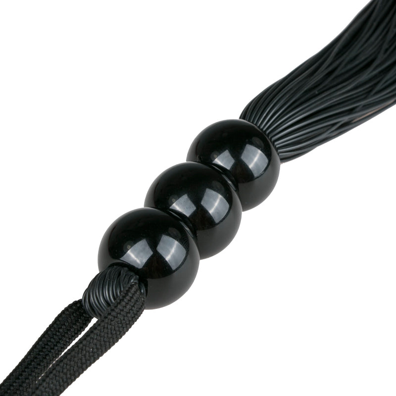 Black Silicone Whip