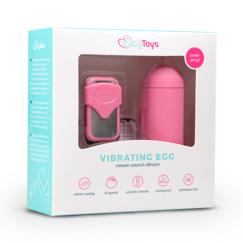 Vibration Egg Pink - Easytoys