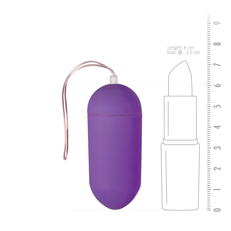 Remote Controllable Vibrating Egg - Purple