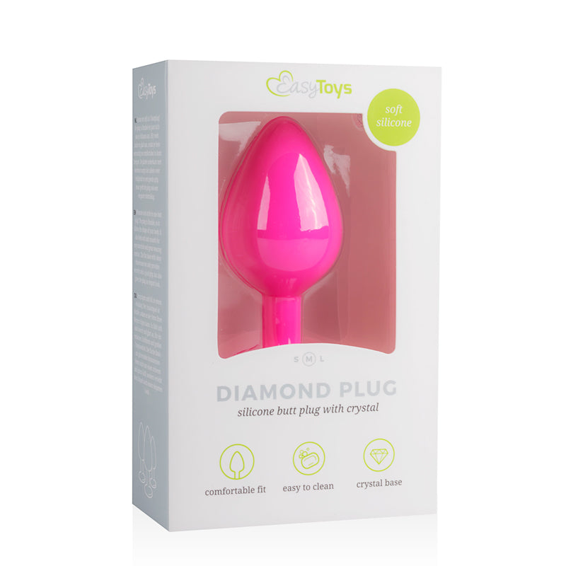 Diamond Plug Medium - Pink