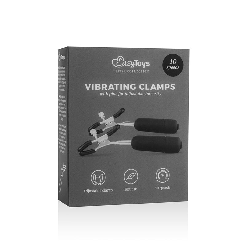 Nipple Clamps With Vibrating Bullets