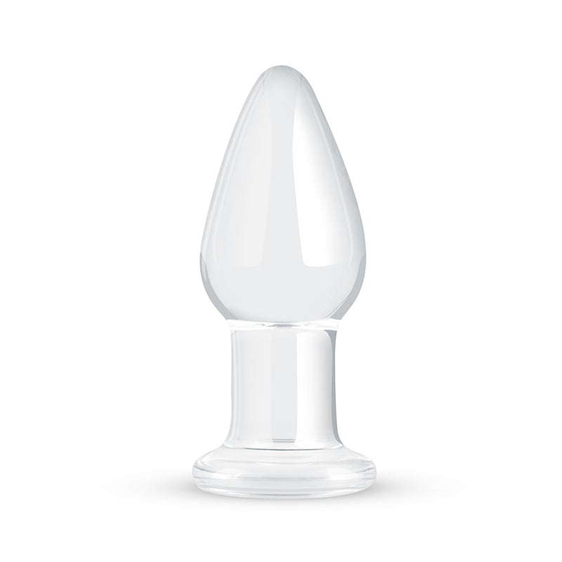 Clear Glass Buttplug
