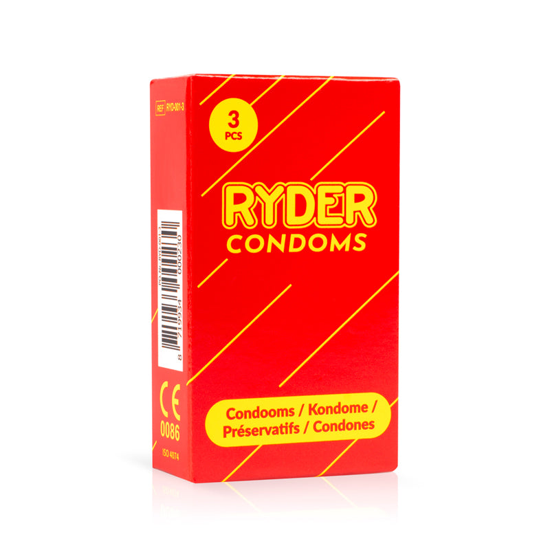 Ryder Condoms - 3 Pcs.
