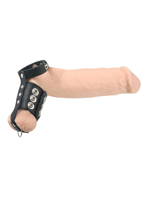Strict Leather Cock Strap and Ball Stretcher