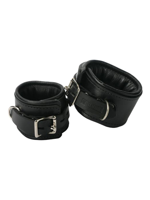 Strict Leather Padded Premium Locking Wrist Restraints